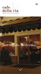 Mobile Screenshot of cafedellavia.com